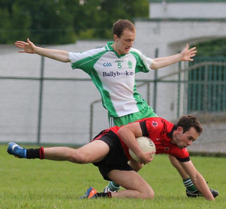 Action from the challenge match against Saint Mary's.