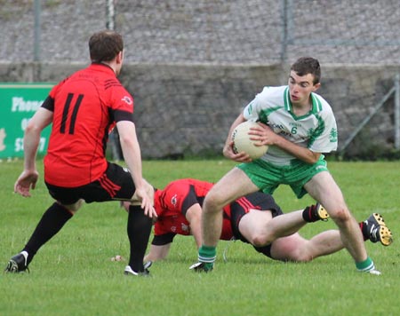 Action from the challenge match against Saint Mary's.