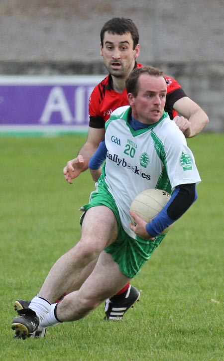 Action from the challenge match against Saint Mary's.