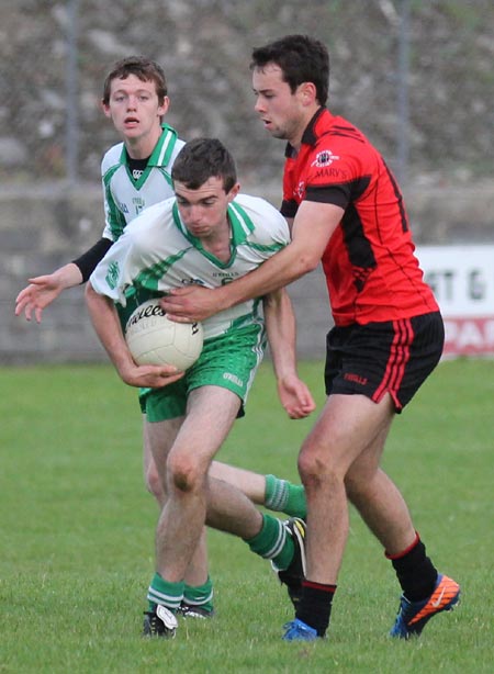 Action from the challenge match against Saint Mary's.