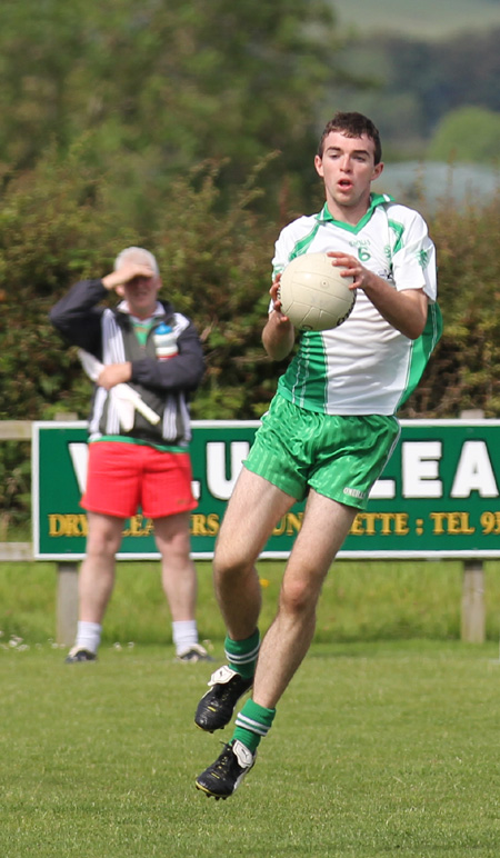 Action from the division 3 league match against Carndonagh.