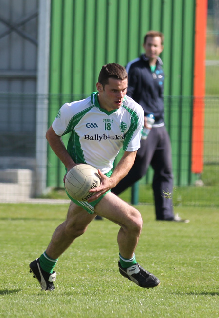 Action from the division 3 league match against Carndonagh.