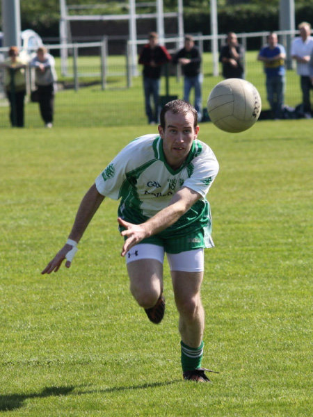 Action from the division 3 league match against Carndonagh.