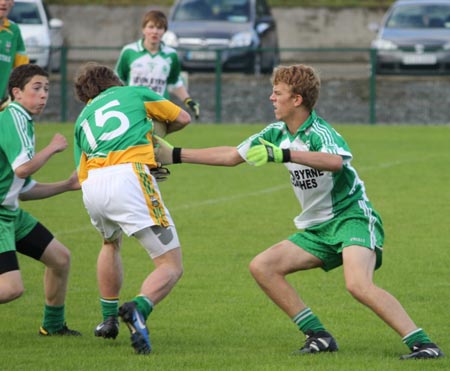 Action from the under 16 county championship semi-final against Buncrana.