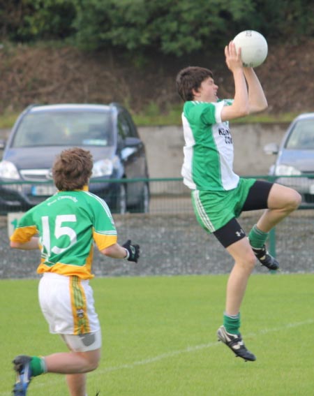 Action from the under 16 county championship semi-final against Buncrana.
