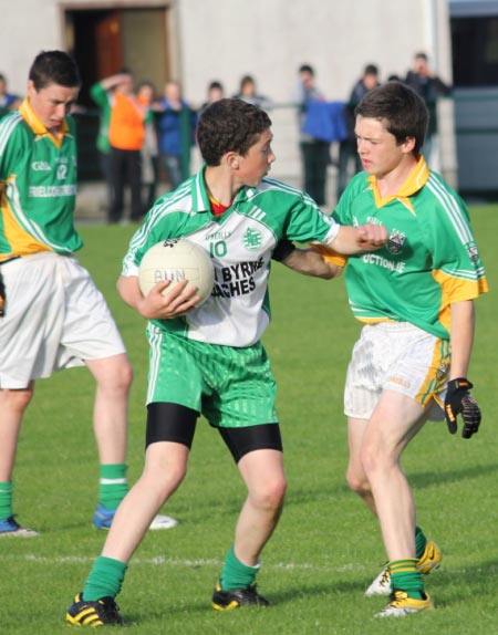 Action from the under 16 county championship semi-final against Buncrana.