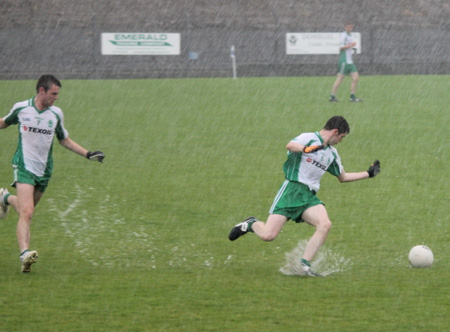 Action from the minor final against Ardara.