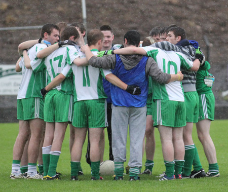 Action from the under 18 regional league final against Ardara.