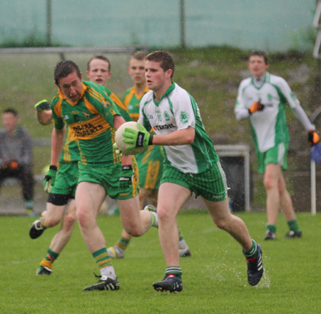 Action from the under 18 regional league final against Ardara.