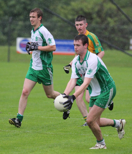 Action from the under 18 regional league final against Ardara.