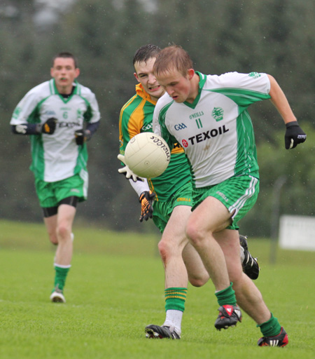 Action from the under 18 regional league final against Ardara.