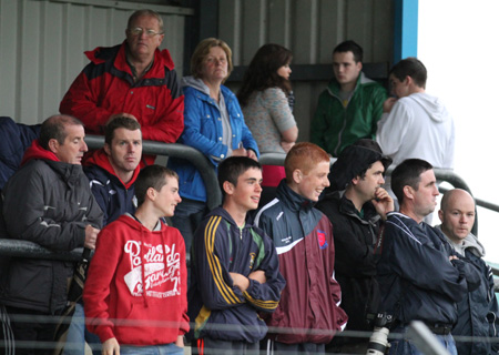 Action from the under 18 regional league final against Ardara.