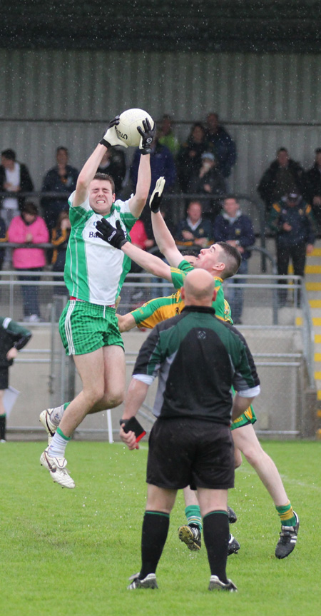 Action from the under 18 regional league final against Ardara.