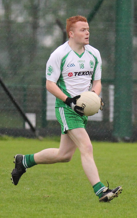 Action from the under 18 regional league final against Ardara.