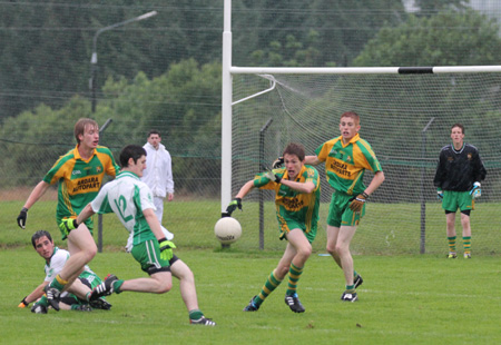 Action from the under 18 regional league final against Ardara.