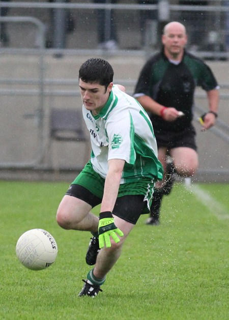 Action from the under 18 regional league final against Ardara.