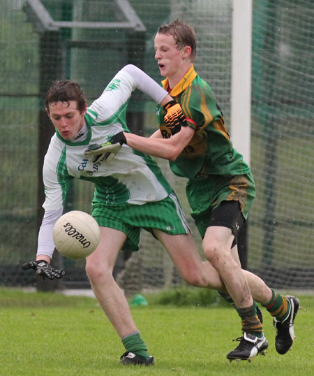 Action from the under 18 regional league final against Ardara.