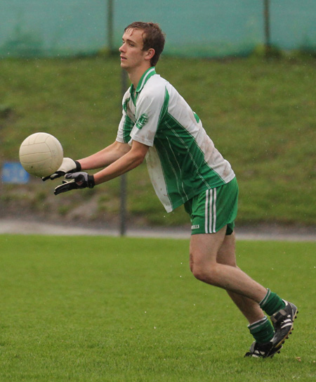 Action from the under 18 regional league final against Ardara.