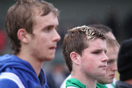 Action from the under 18 regional league final against Ardara.