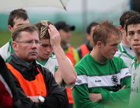 Action from the under 18 regional league final against Ardara.