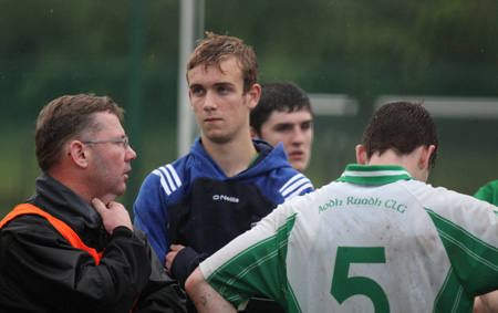 Action from the under 18 regional league final against Ardara.