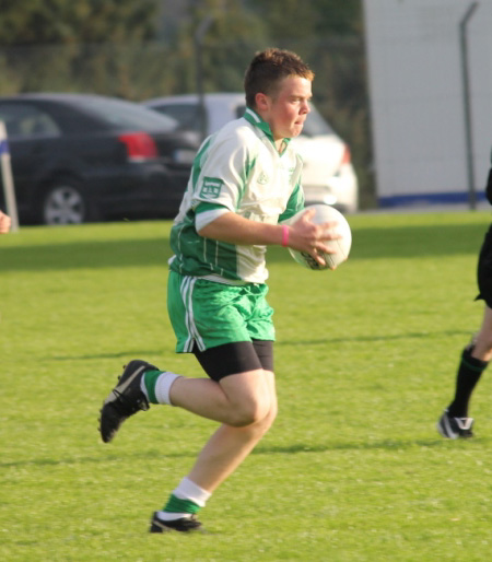 Action from the under 14 regional league final against Naomh Conaill.