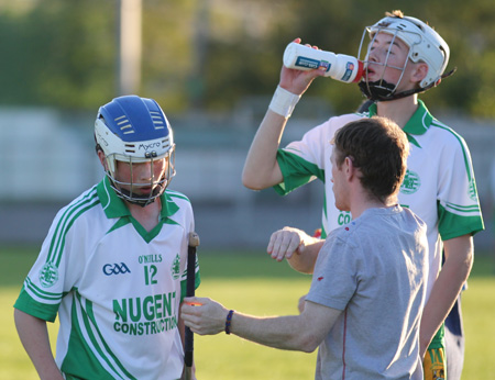 Action from the under 16 hurling championship game between Aodh Ruadh and Buncrana.