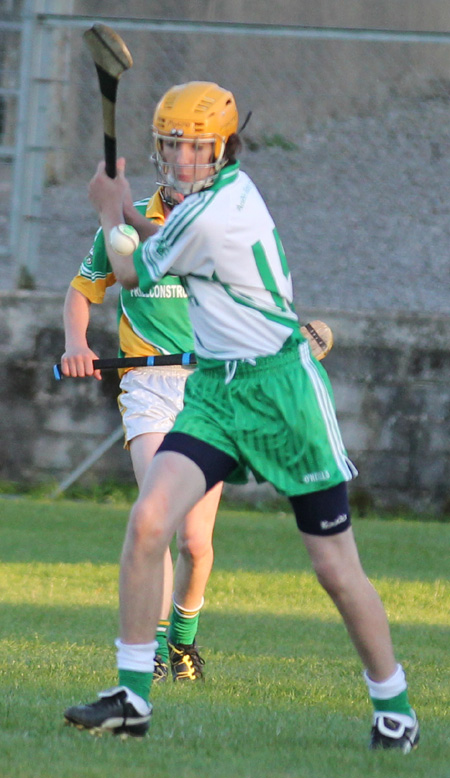 Action from the under 16 hurling championship game between Aodh Ruadh and Buncrana.