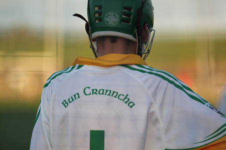 Action from the under 16 hurling championship game between Aodh Ruadh and Buncrana.