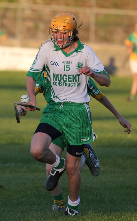 Action from the under 16 hurling championship game between Aodh Ruadh and Buncrana.