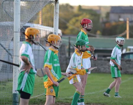 Action from the under 16 hurling championship game between Aodh Ruadh and Buncrana.