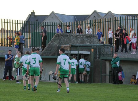 Action from the under 16 hurling championship game between Aodh Ruadh and Buncrana.