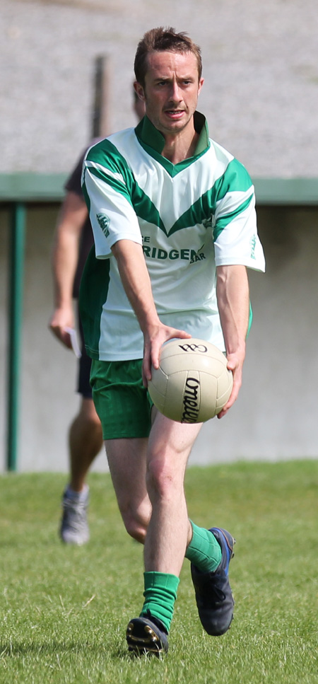 Action from the division 3 reserve league match against Naomh Mhuire.