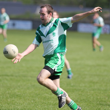 Action from the division 3 reserve league match against Naomh Mhuire.