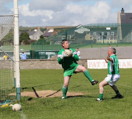 Action from the division 3 reserve league match against Naomh Mhuire.