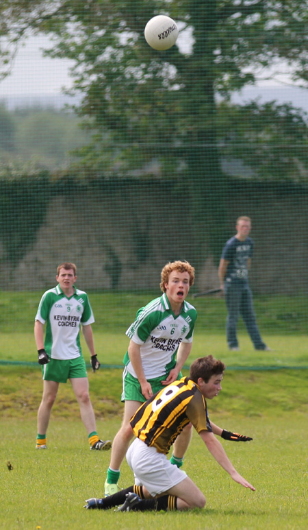 Action from the under 16 challenge against Mountbellew Moylough of Galway.