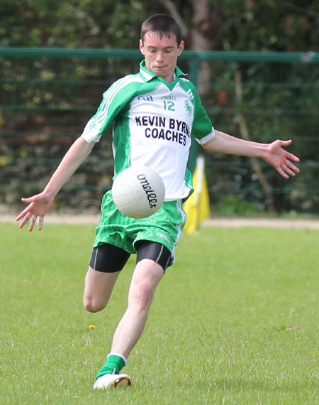 Action from the under 16 challenge against Mountbellew Moylough of Galway.