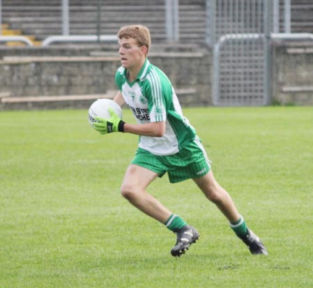 Action from the under 16 county championship final against Naomh Mhuire.