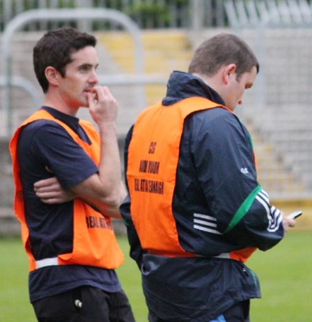 Action from the under 16 county championship final against Naomh Mhuire.