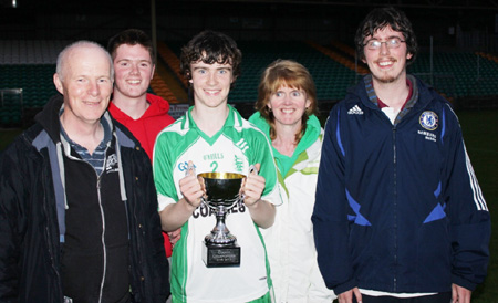 Action from the under 16 county championship final against Naomh Mhuire.