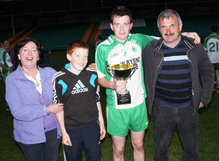 Action from the under 16 county championship final against Naomh Mhuire.