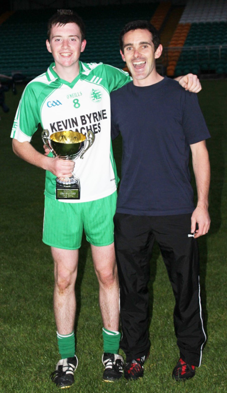 Action from the under 16 county championship final against Naomh Mhuire.