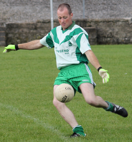 Action from the intermediate reserve football championship match against Saint Naul's.