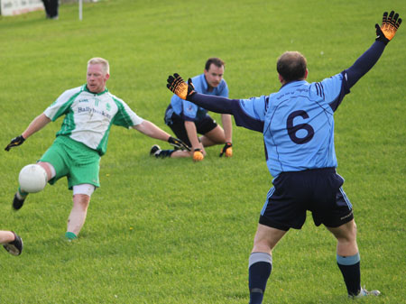 Action from the division match against Milford.