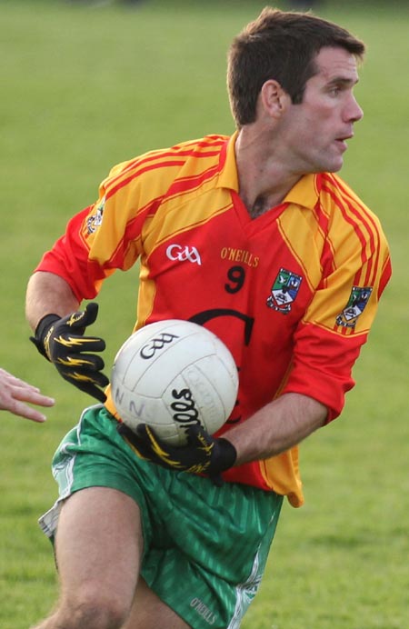 Action from the intermediate reserve football championship match against Saint Naul's.