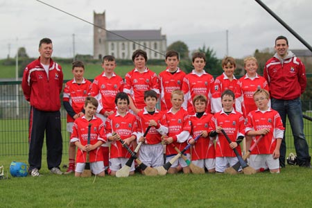 Action from the Aodh Ó Dlaigh tournament in Father Tierney Park.