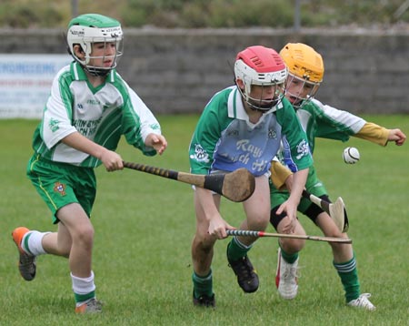 Action from the Aodh Ó Dlaigh tournament in Father Tierney Park.