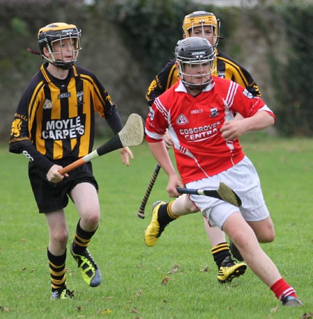 Action from the Aodh Ó Dlaigh tournament in Father Tierney Park.