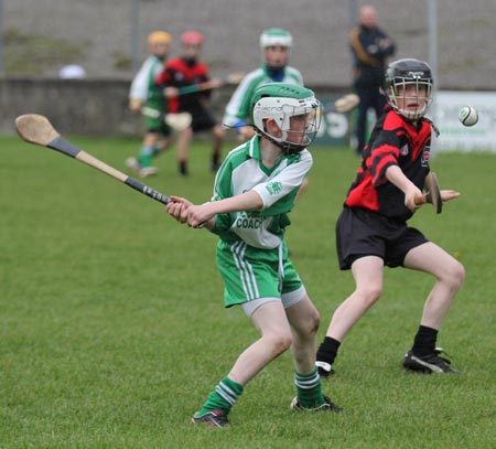 Action from the Aodh Ó Dlaigh tournament in Father Tierney Park.