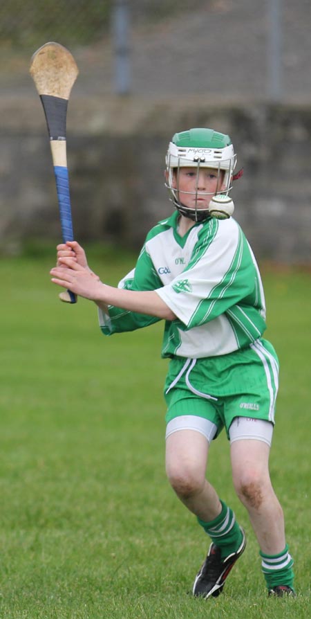 Action from the Aodh Ó Dlaigh tournament in Father Tierney Park.